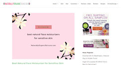 Desktop Screenshot of naturallyorganicskincare.com